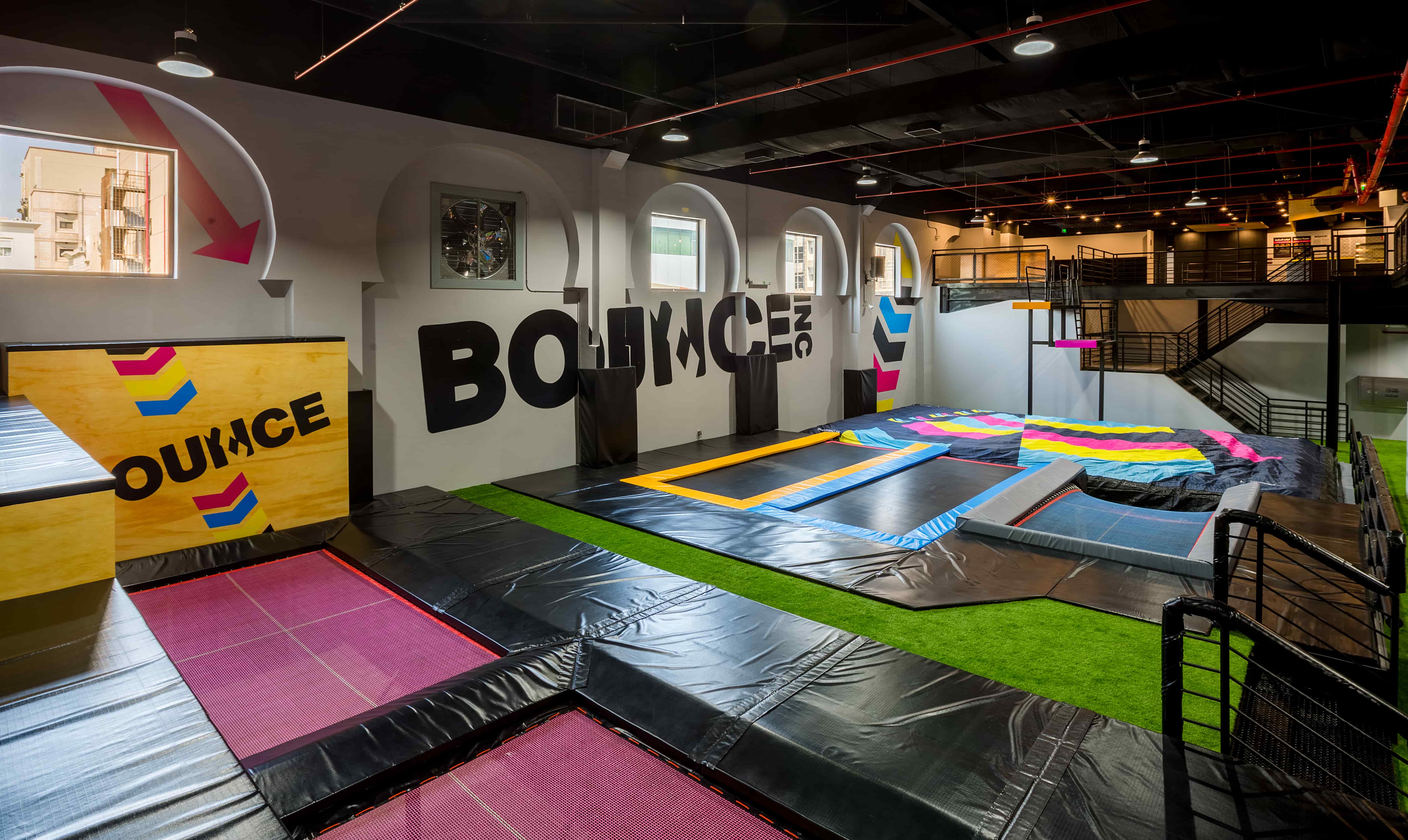 BOUNCE Saudi Arabia Male & Female Venues trampoline park in Jeddah